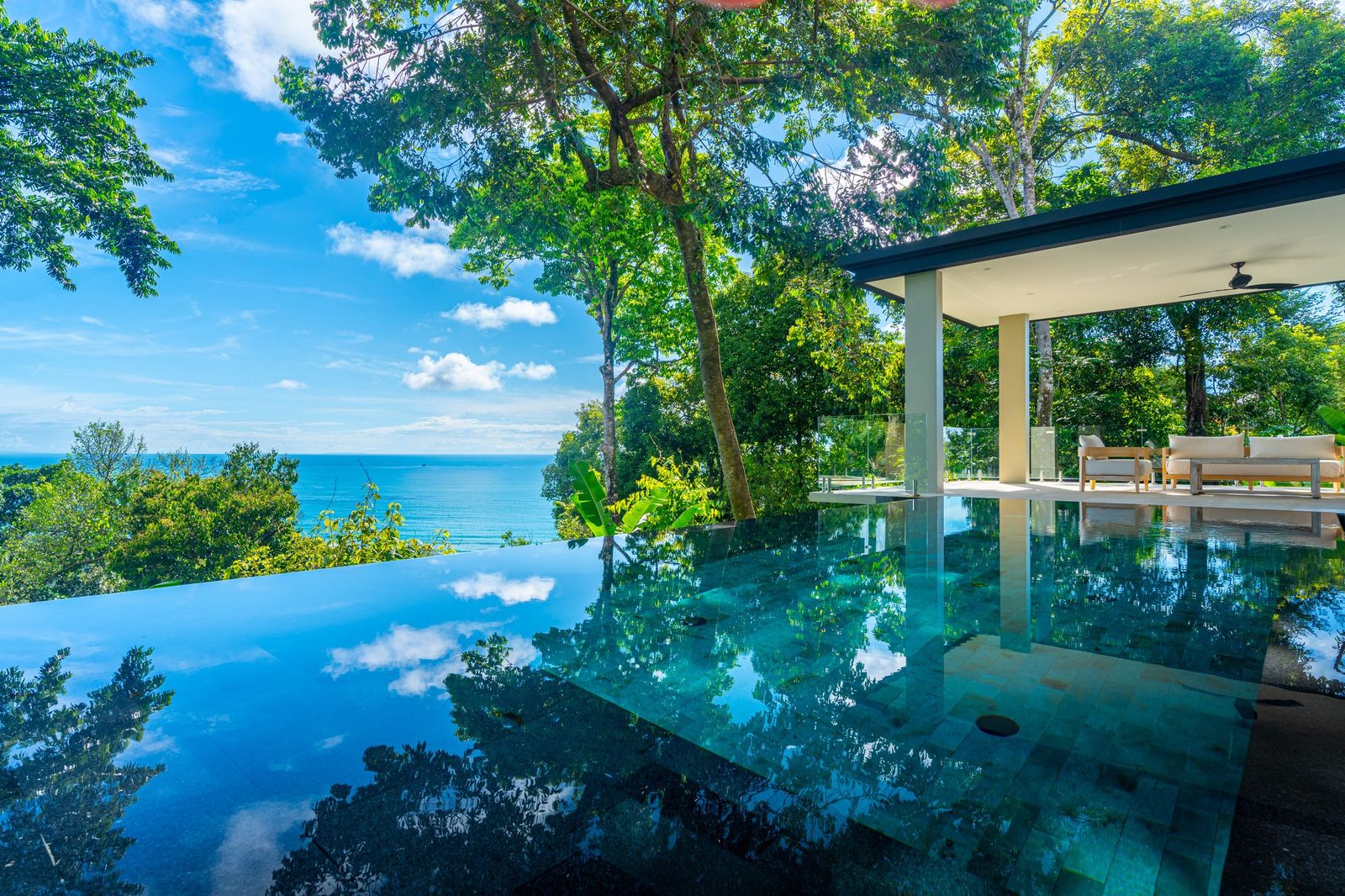 Ocean-view infinity pool